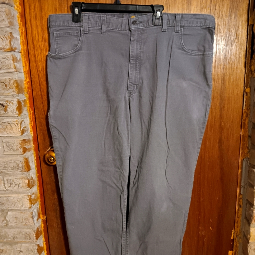 Carhartt Grey work pants size 44x30 relaxed fit